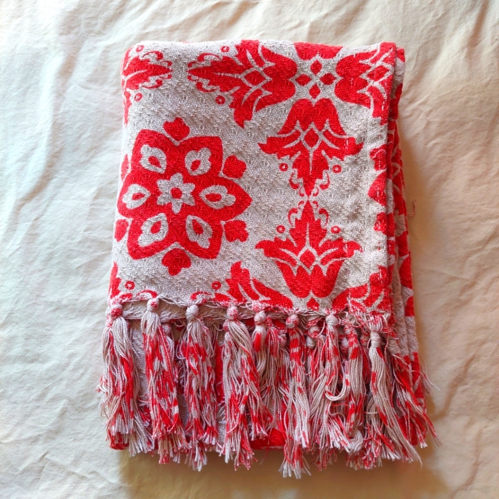 Tassle Sofa Chair Throw Blanket